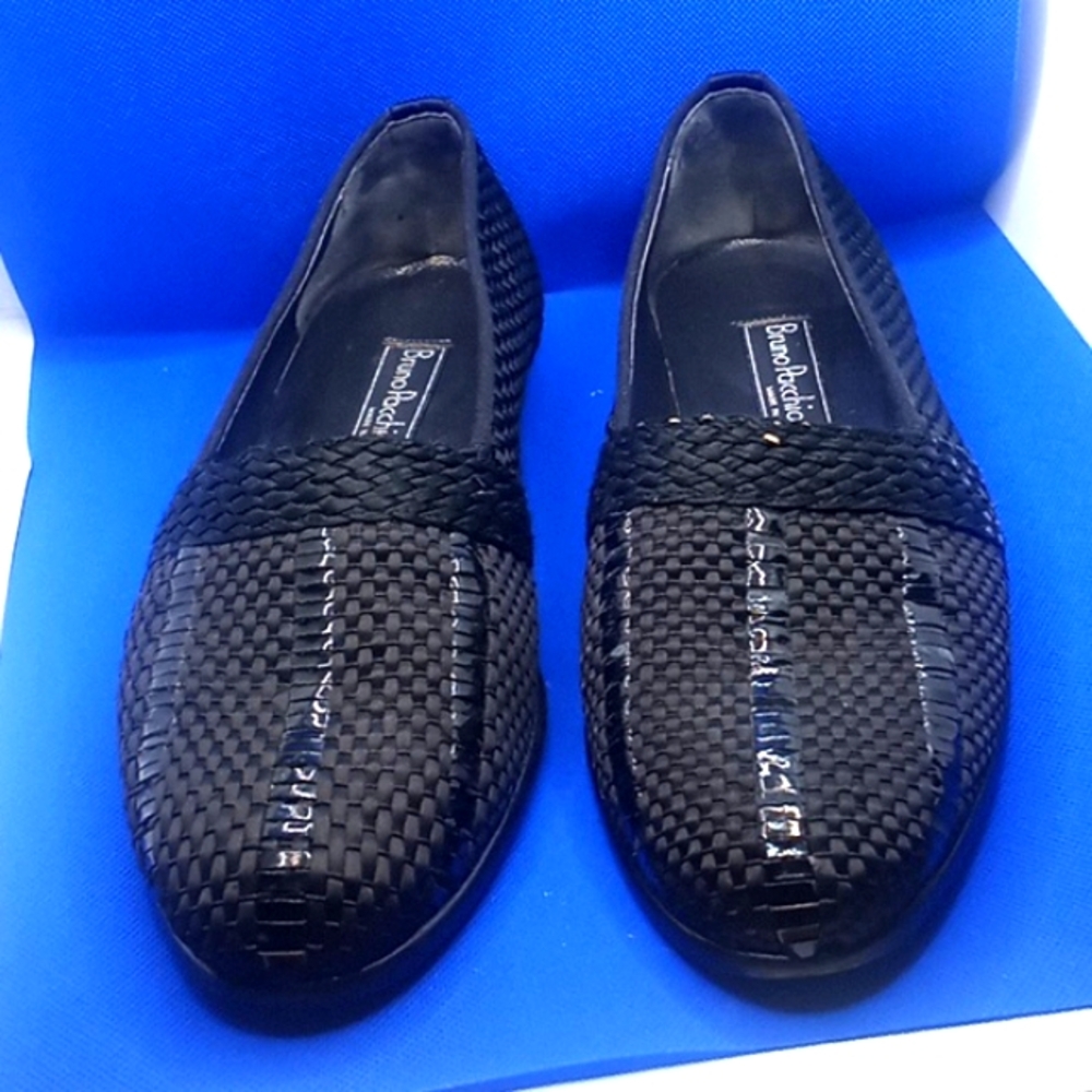 Black woven upper, Men's Shoes